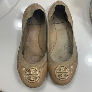 Tory Burch nude flats